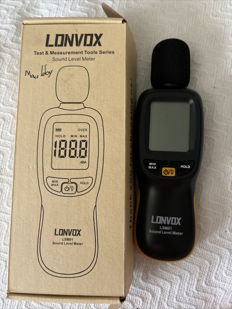 Lonvox Decibel Sound Level Meter