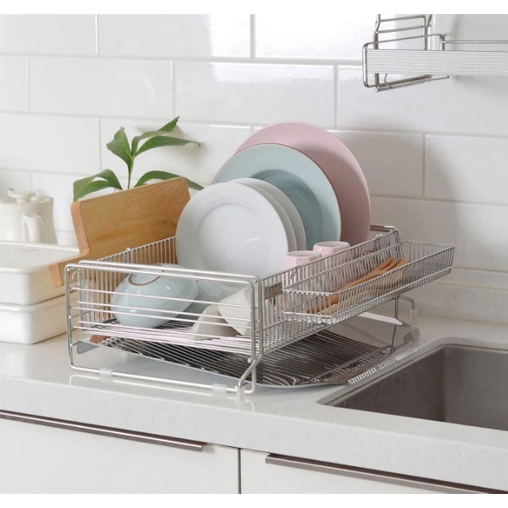 Cookever Stainless Extendable Dish Rack
