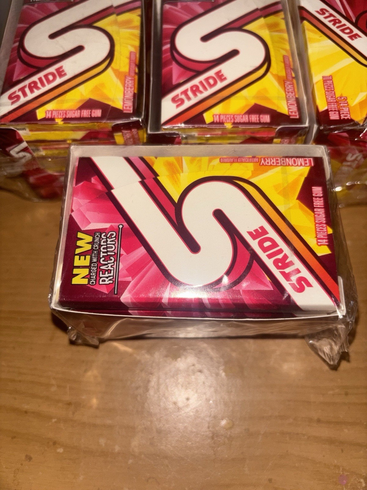 STRIDE Gums Lot X 4 Packets total 20 Gums from 2017 Just for Collectors 👍