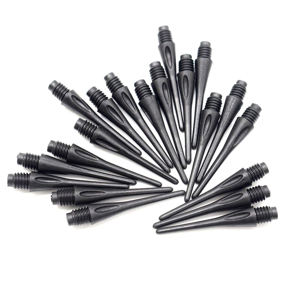 2BA Thread Plastic Tip Dart Points 300 Pack Soft Dart Tips Replacement Dart A...