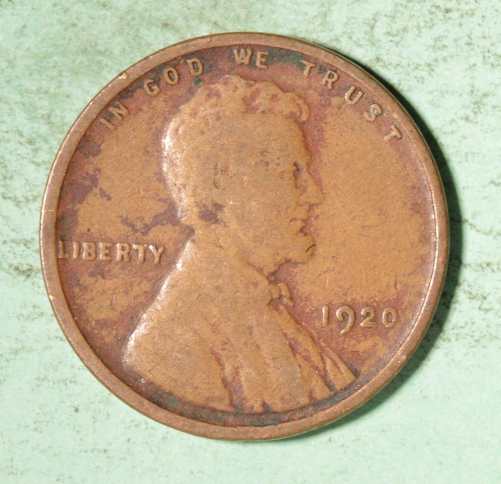 1920-P  USA Wheat Cent  - INV#X-150
