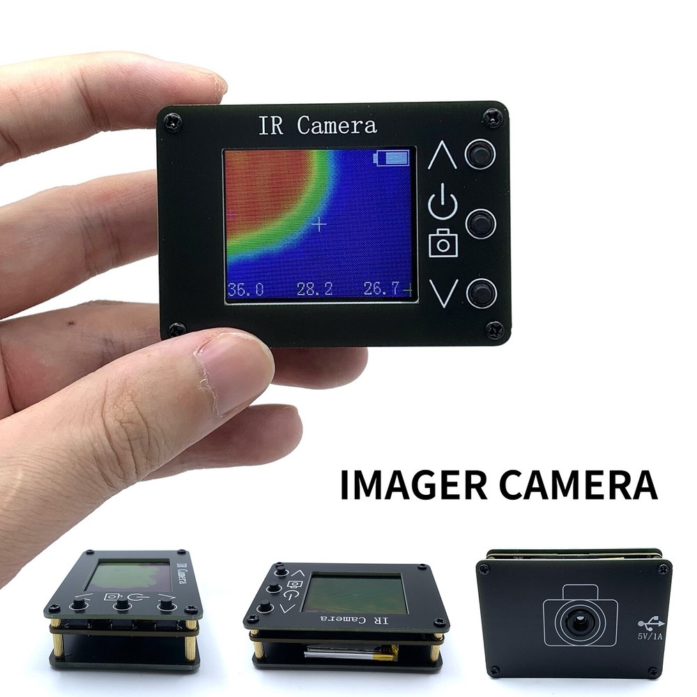 Handheld 1.8" Mini Digital Infrared Thermal Temperature Imager Camera Heating