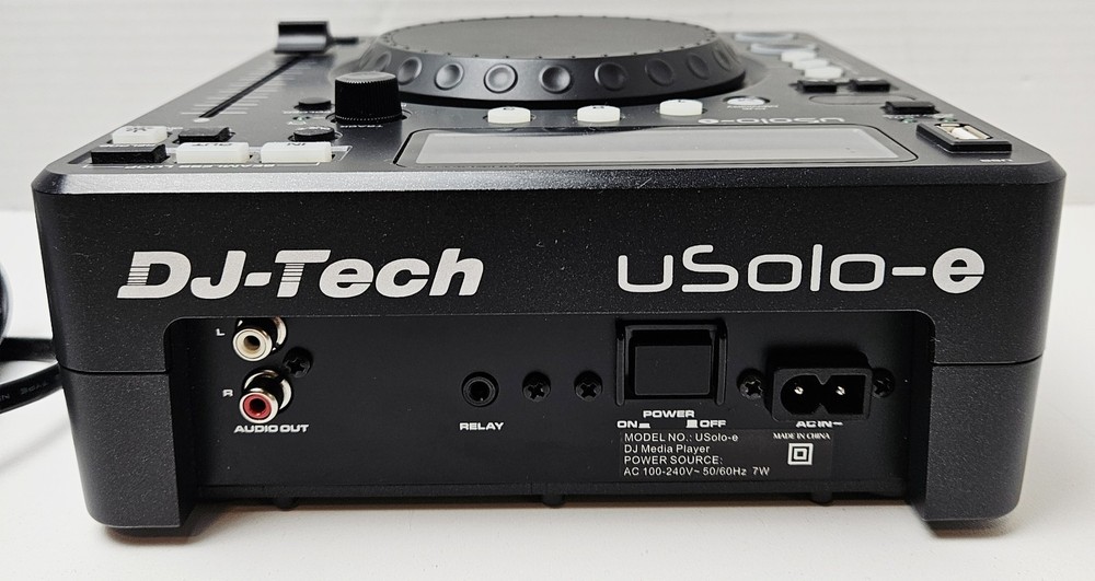 DJ-Tech U Solo-E Compact USB Player and Controller
