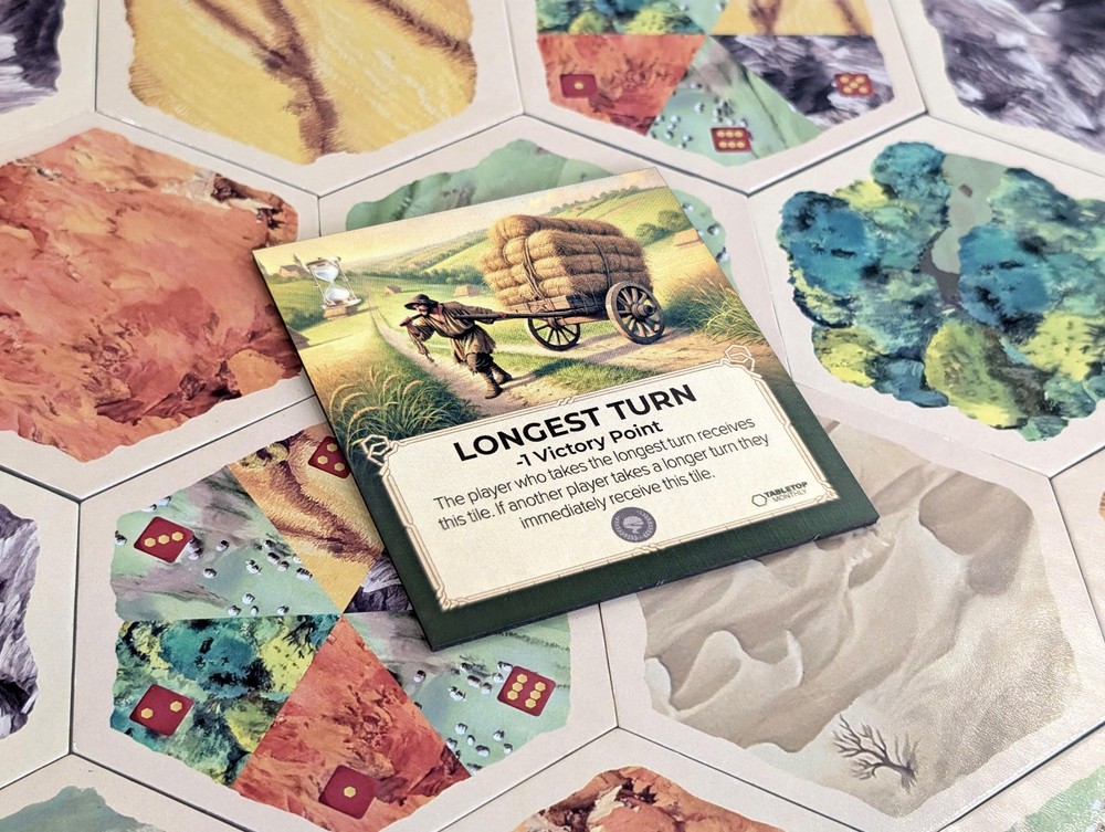Victim Card, Longest Turn, Master Thief compatible with Catan 6th Edition