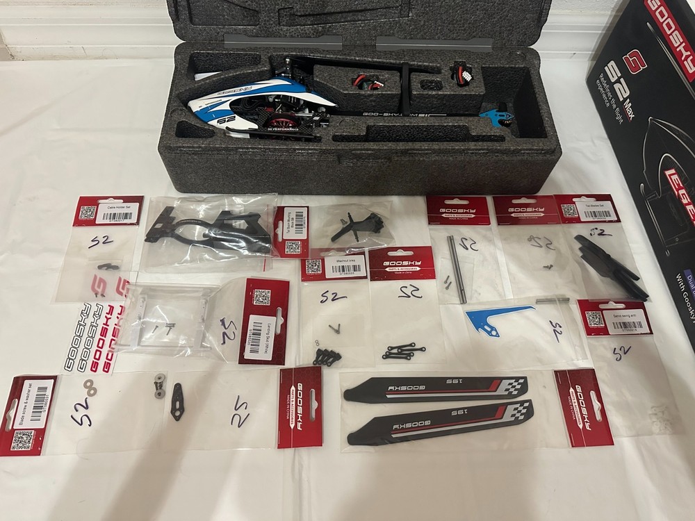 GOOSKY S2 MAX  Flybarless System RC Helicopter