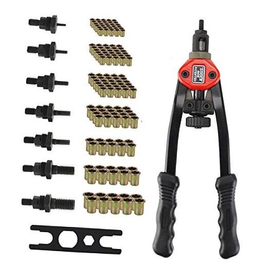 Rivet Nut Tool, Hand Rivet Nut Setter Kit with 7pcs Interchangeable Mandrel M3