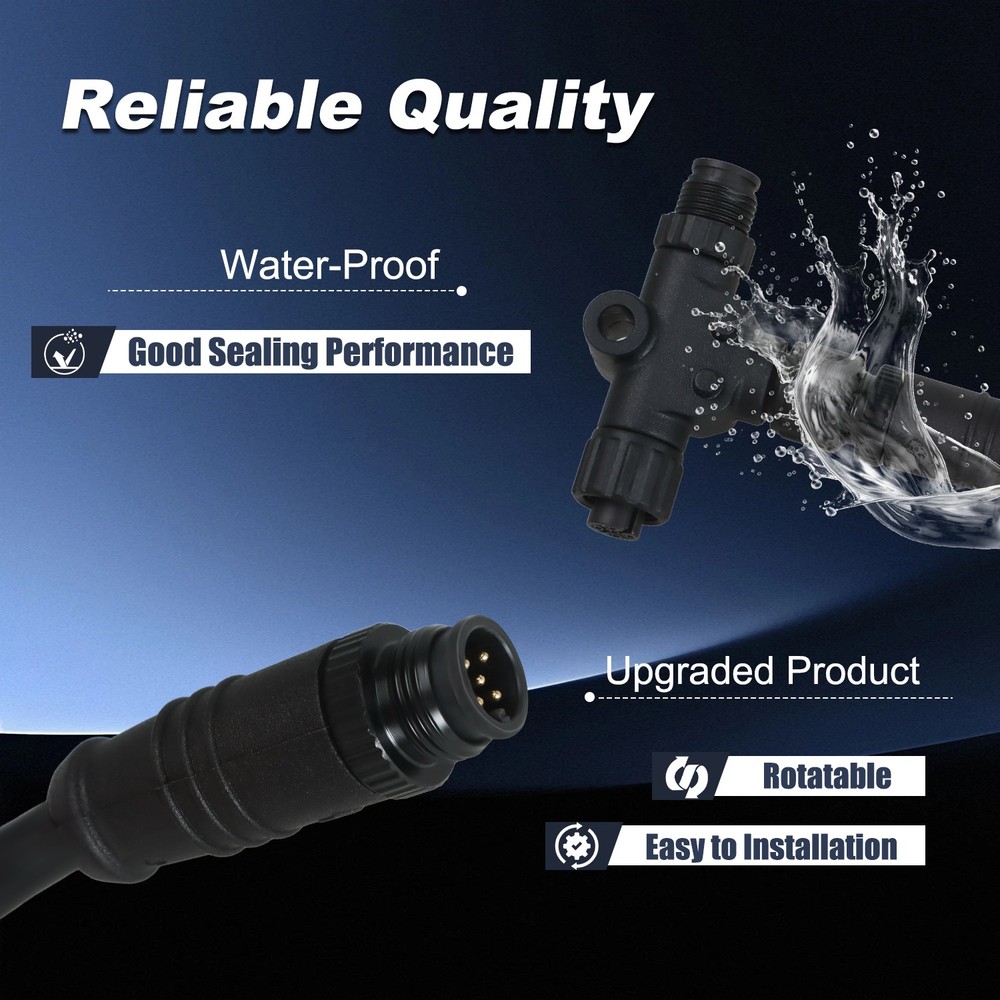 16FT Engine Interface Cable Connects to NMEA 2000 Network for Yamaha 2006-2023