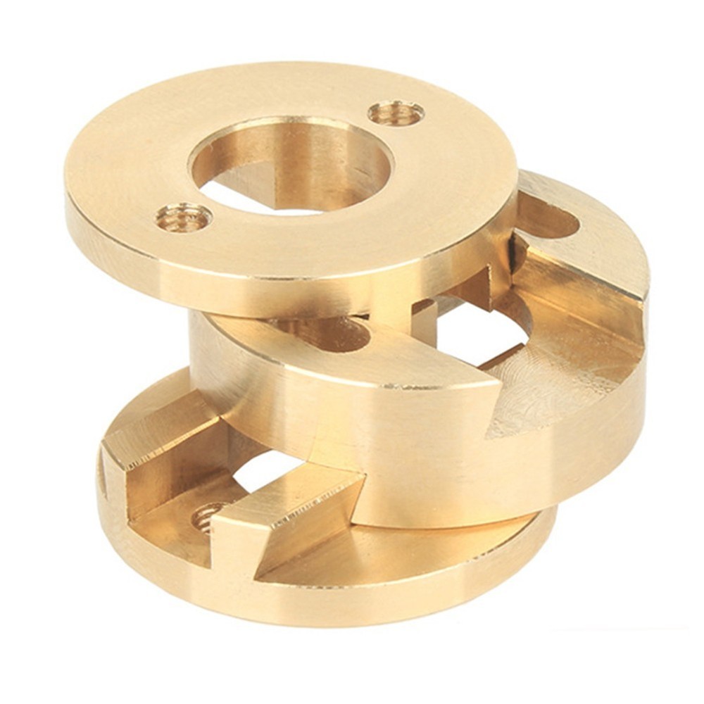 For Oldham Coupling Round Brass for VzBoT T8 Z Screw Coupling 16mm Replacement
