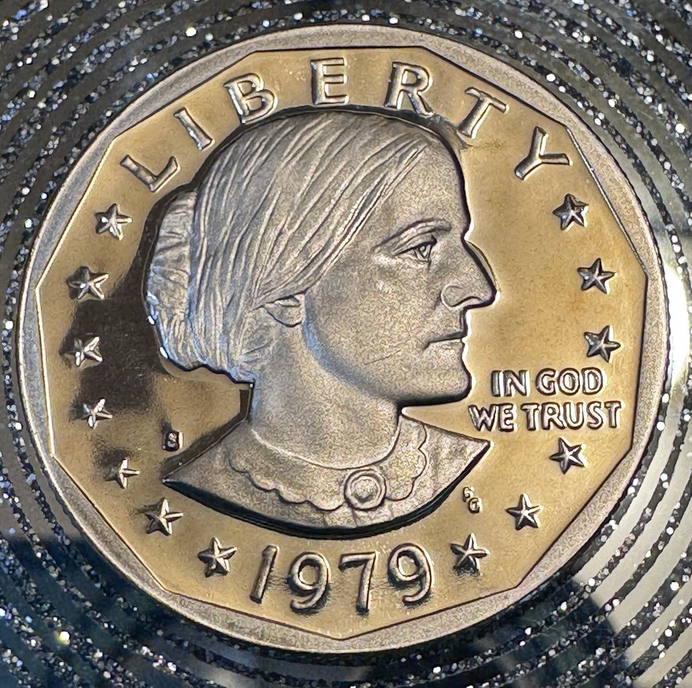 1979s Proof susan b anthony dollar filled S Uncirculated