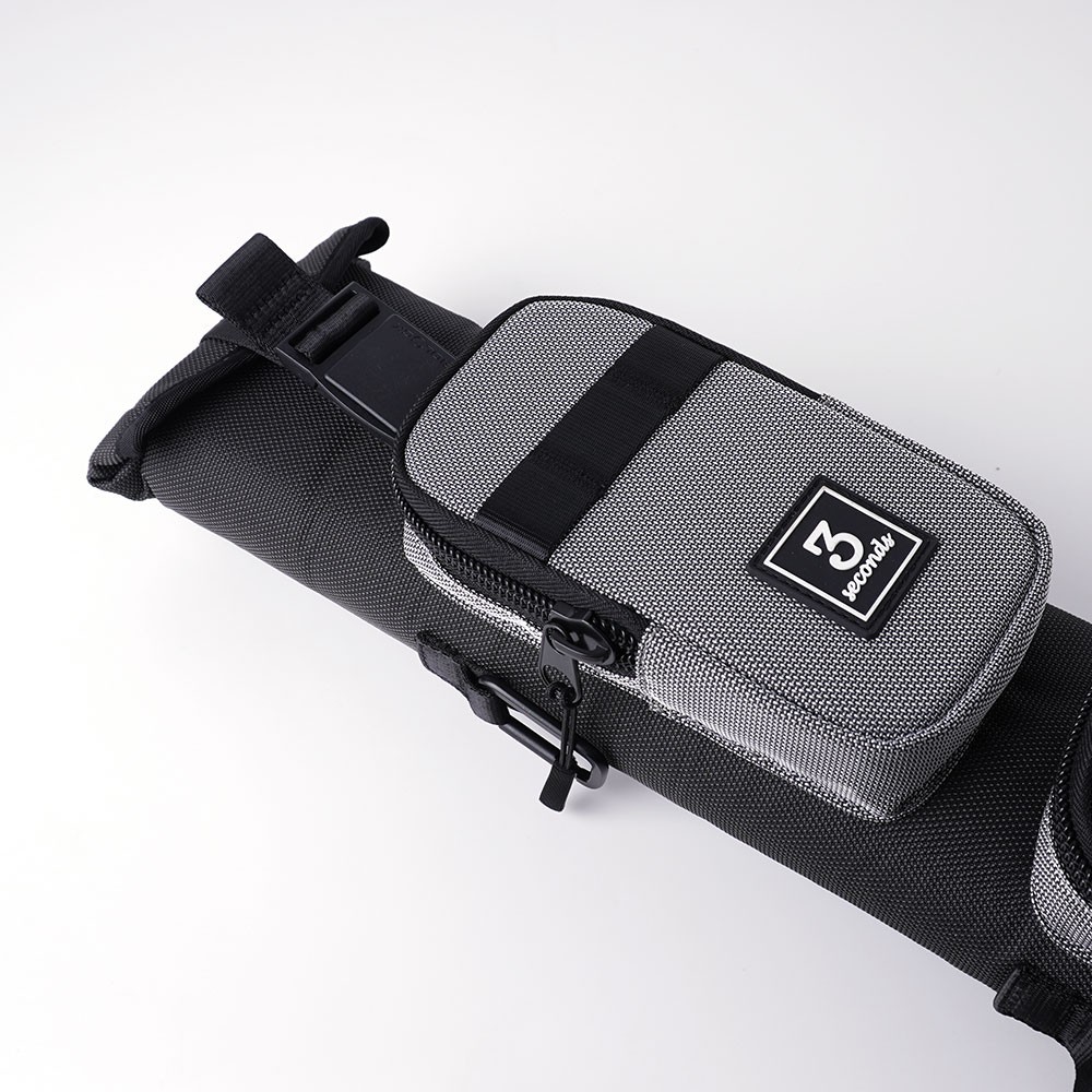 3Seconds Hard Cue Case Black x Gray (3B5S)
