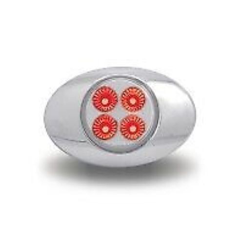 Clear Red Marker Generation 2 LED Light – 4 Diodes