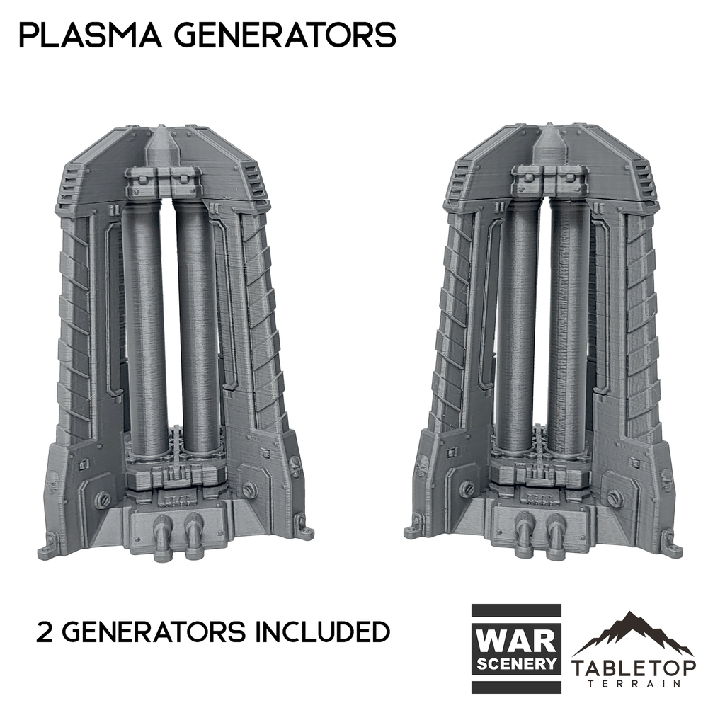Plasma Generators - Chapters Headquarter - Grimdark Gothic Wargaming Tabletop