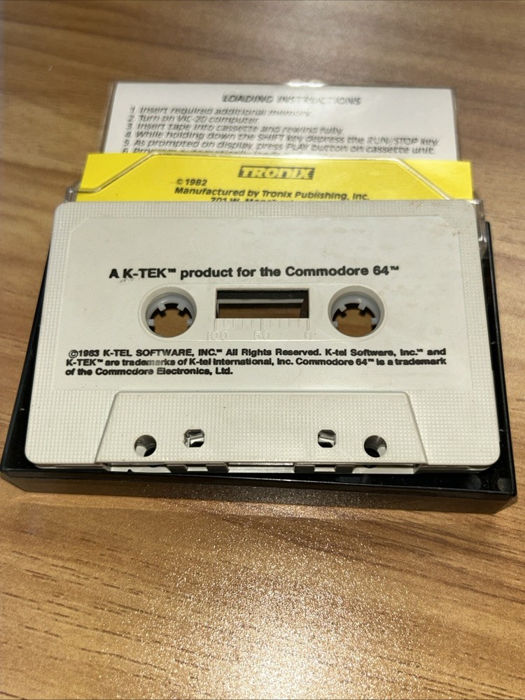 Sidewinder For Commodore Vic 20