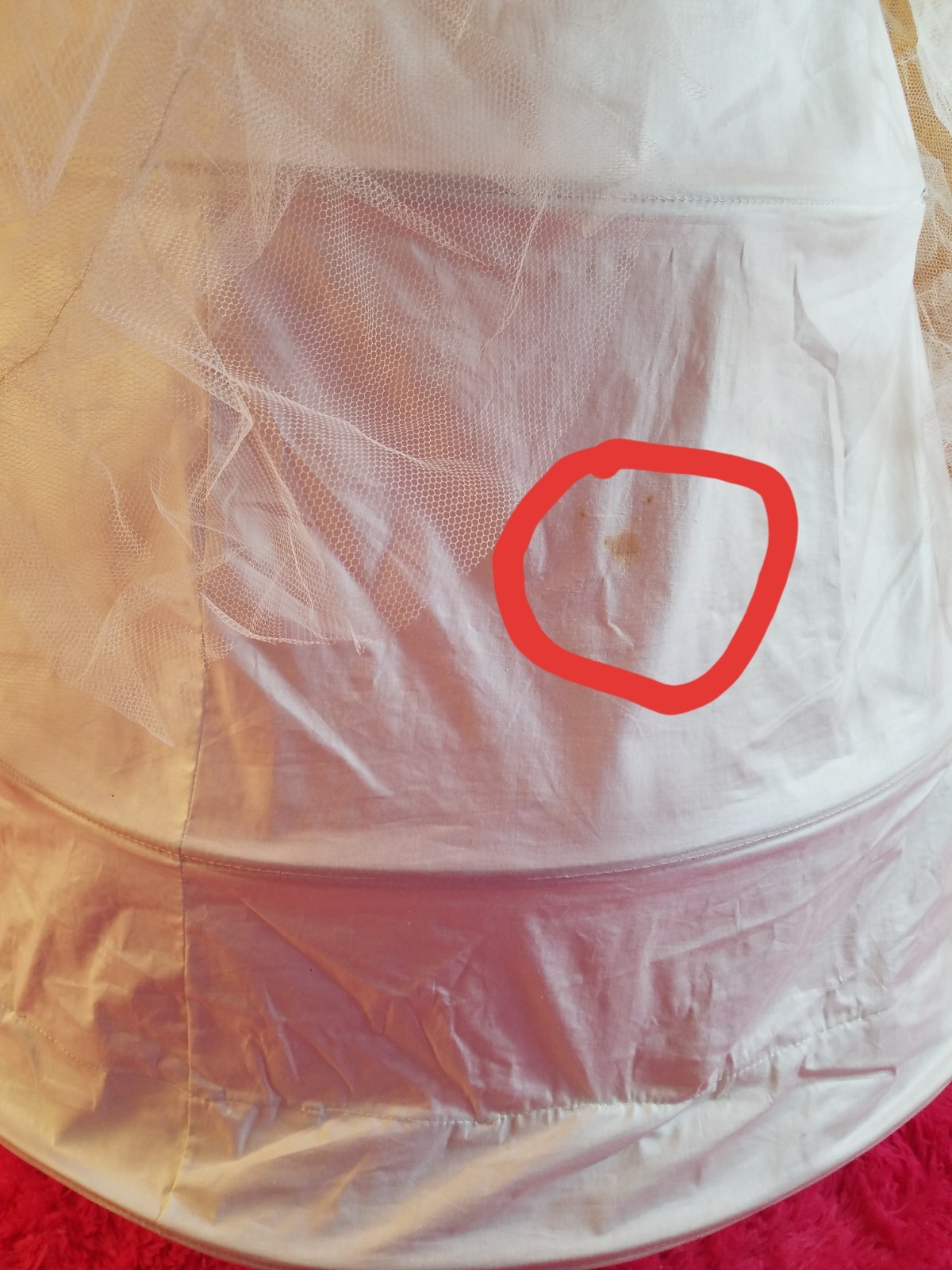 1950s Vintage White Tulle Petticoat Skirt -Hoops & Crinolines by Merry Modes