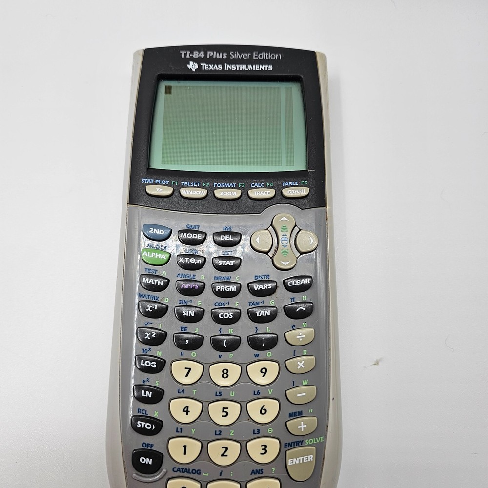Texas Instruments TI-84 Plus Silver Edition Graphing Calculator tested