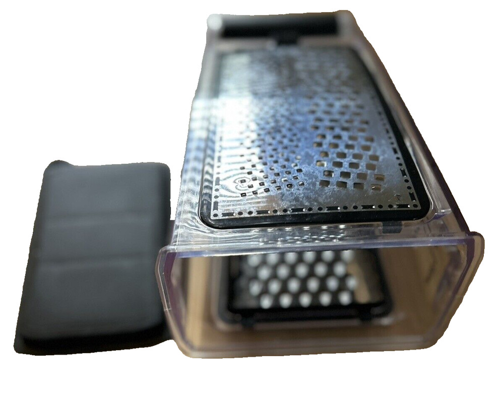 Unique Kitchen Grater w/removable sides and bottom for easy emptying