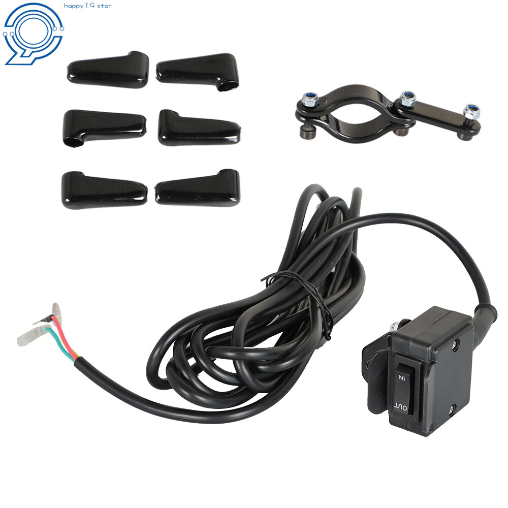 12V Winch Rocker Thumb Switch Handle Bar Control & Bracket for KFI WARN