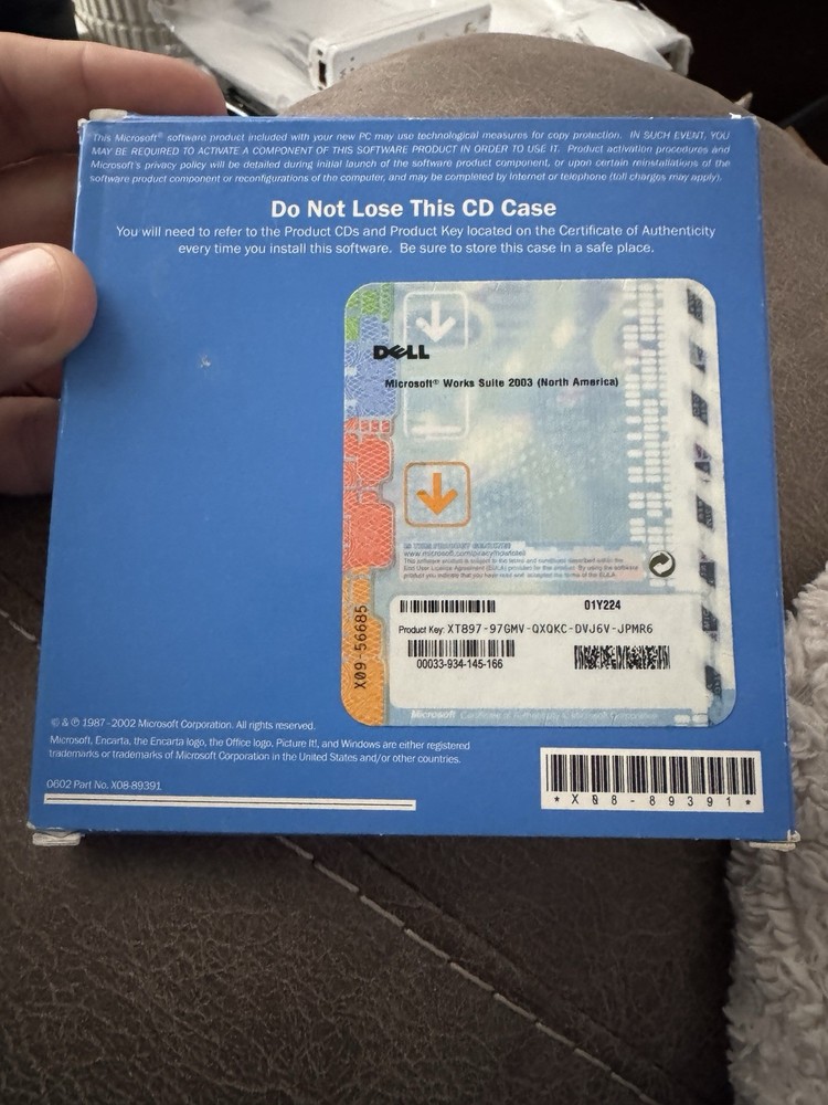 Microsoft Works Suite 2003 (Retail) (1 User/s) - Full Version for Windows