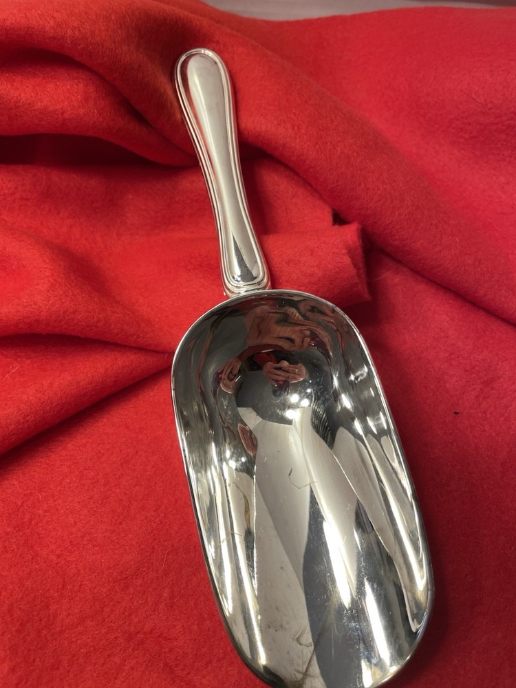 Silver plated scoop