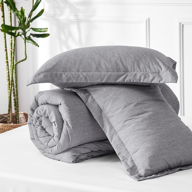Microfiber Queen Comforter Set Soft Lightweight Bedding W/ Pillow Shams New
