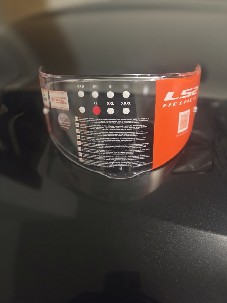 LS2 Helmet Visor FFMHR74
