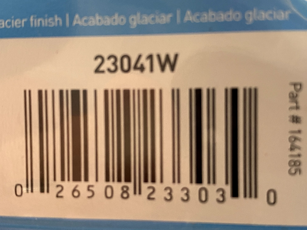 MOEN ADLER - 23041W - Handheld 8 function handshower - GLACIER FINISH