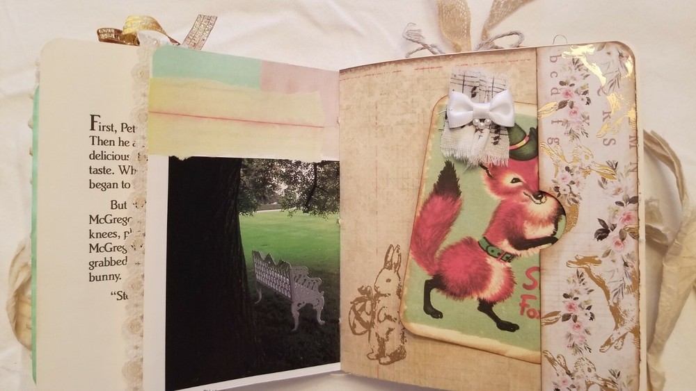 Little Book About Peter Rabbit Journal Handmade