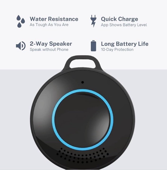 POM Safe Smart Protector - Keychain Personal Safety Device