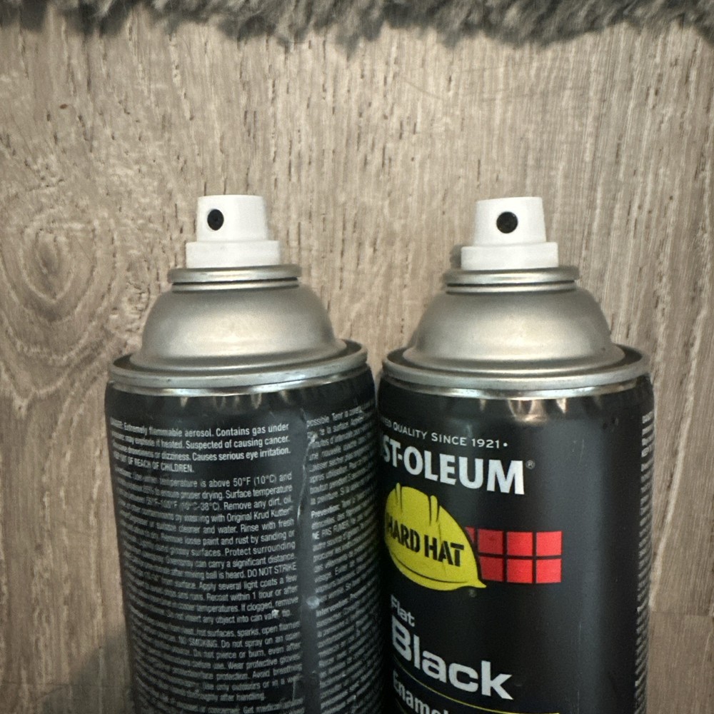 Rust-Oleum Flat Black Enamel Spray