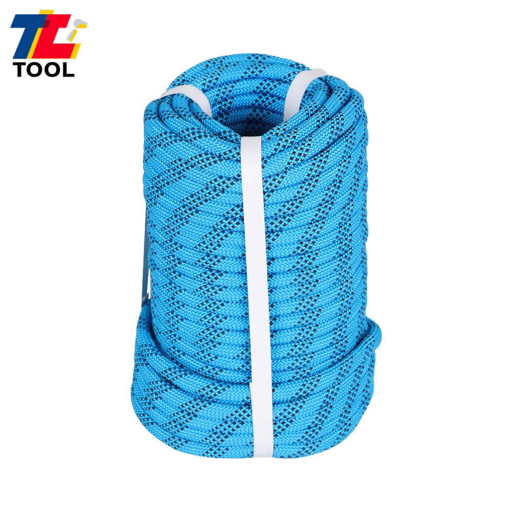 3520Lbs 3/8" × 100' Arborist Tree Climbing Rope High Strong Braid Polyester Rope