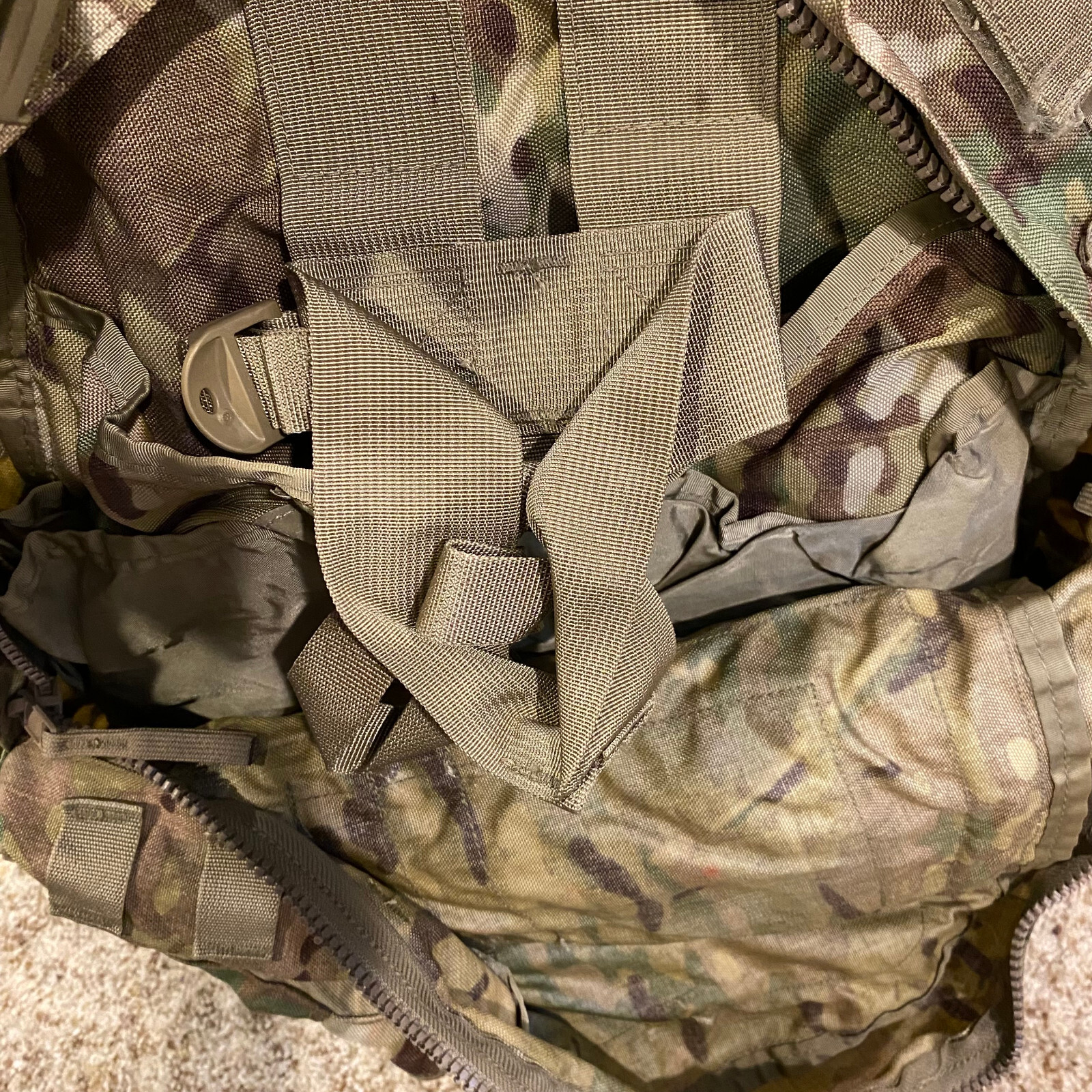 US ARMY OCP MEDIUM RUCKSACK MULTICAM RUCK SACK FIELD PACK COMPLETE FRAME