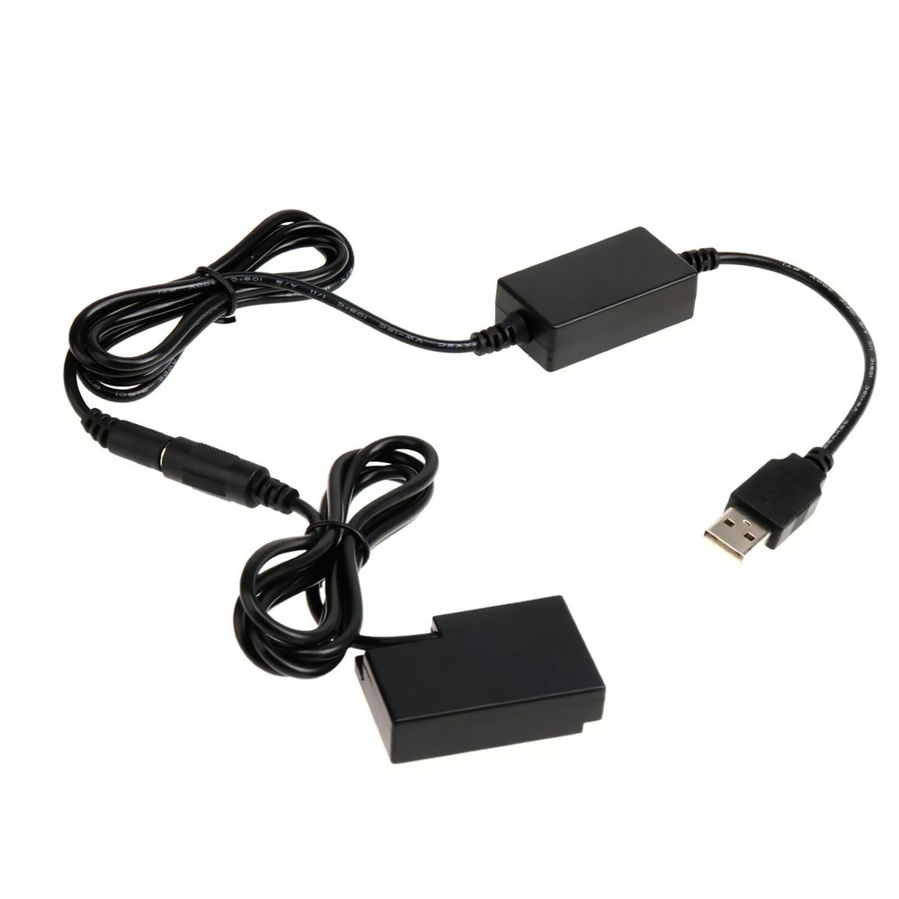 DR-E18 DC Coupler LP-E17 Dummy Battery+USB Power Cable For Canon EOS RP 77D 760D