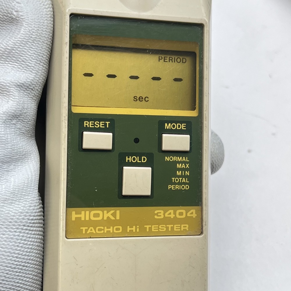 Hioki 3404 Speedometer HiTester - Digital Tachometer