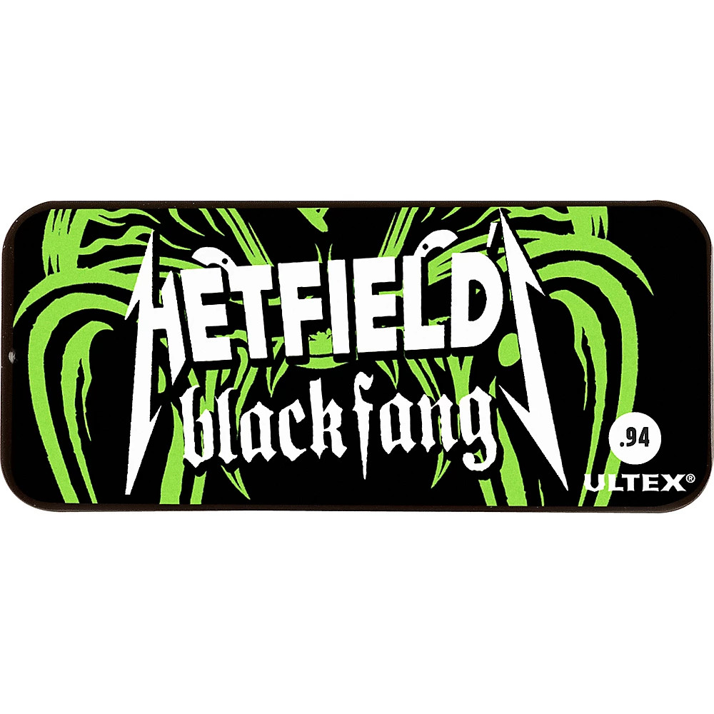 Dunlop Hetfield Black Fang Pick Tin - 6 Pack .94 mm