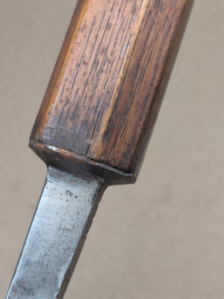 IV730 James... 7/16" Pig Sticker or Mortise Chisel Hefty Solid James Something?