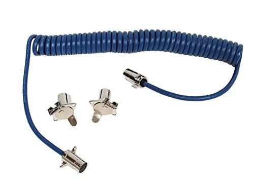 BX8861 4-Wire Electrical Coiled Cable Extension | Provides Tailights, Brake