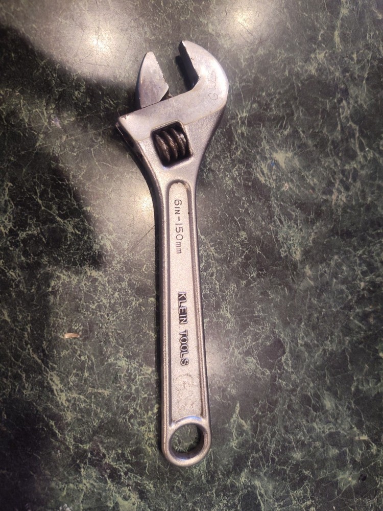 Klein Tools #500-6 Adjustable Wrench 6"