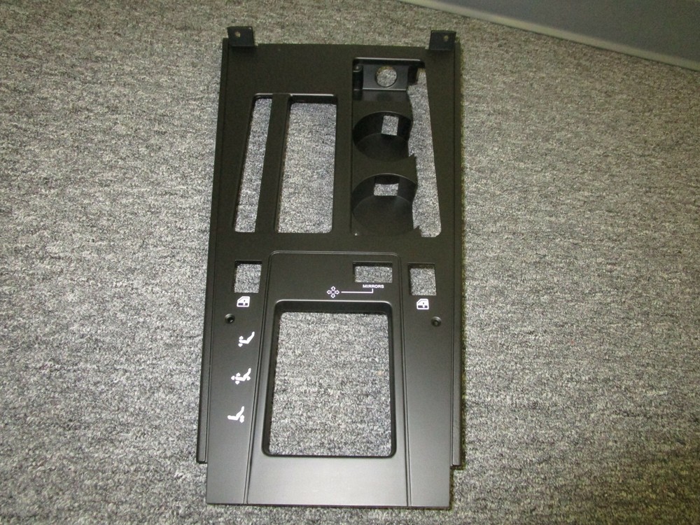 89/84 corvette automatic shift console plate NEW w/seat graphics NICE!! 88/87/86