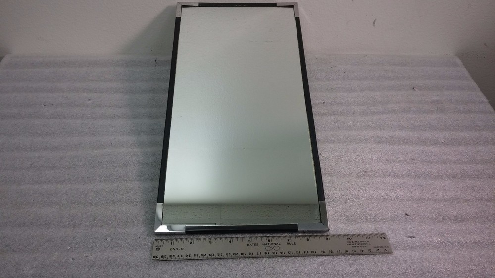 See All Flat Mirror w/ Wall Mount Bracket. 9"X18"