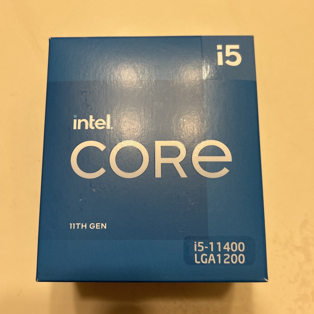 Intel Core i5-11400 Processor (2.6GHZ, 12MB Cache, LGA1200)