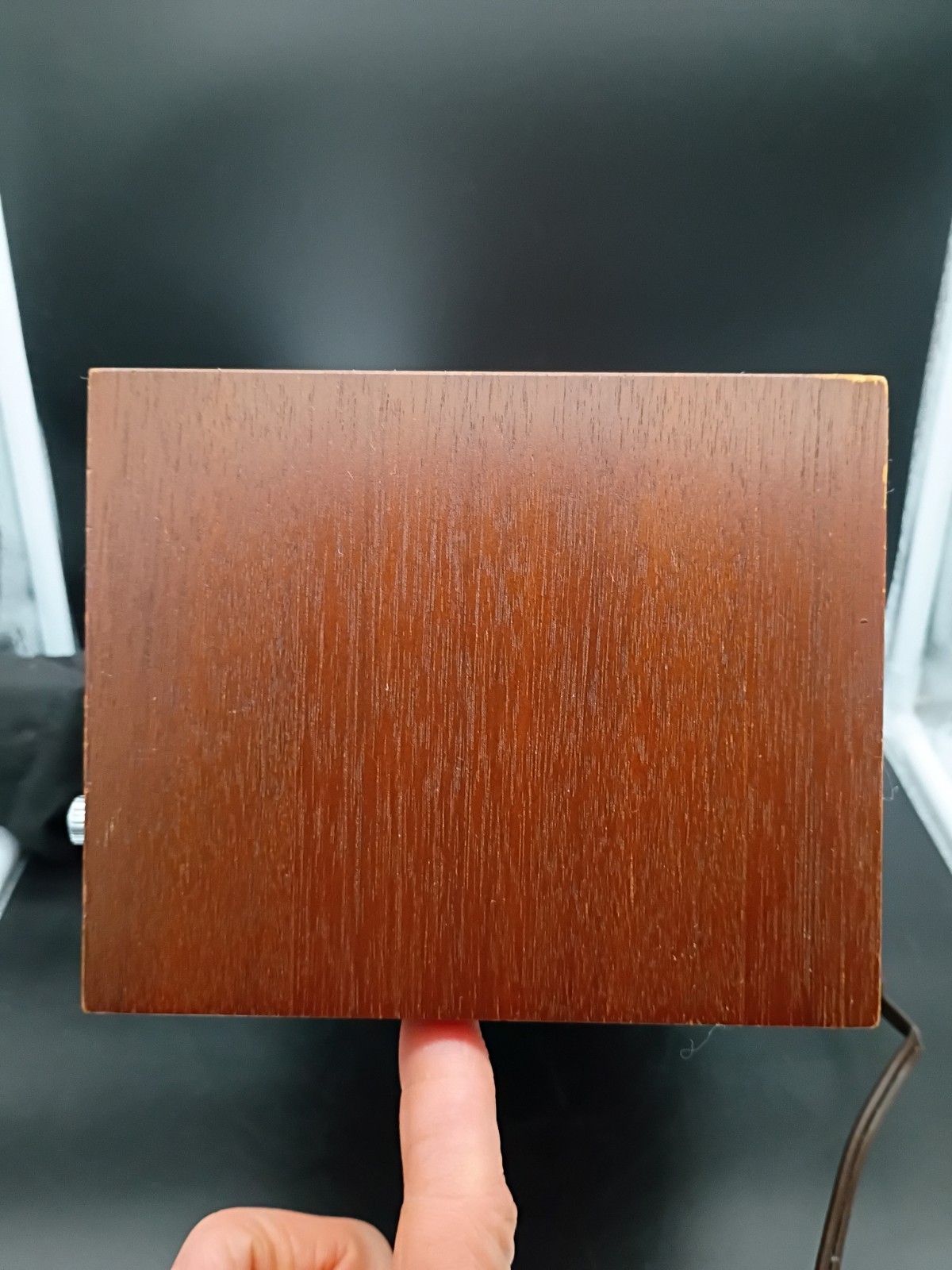 Vintage Sony 8F-56W AM FM 9 Transistor Table Radio Wood Cabinet Japan Working