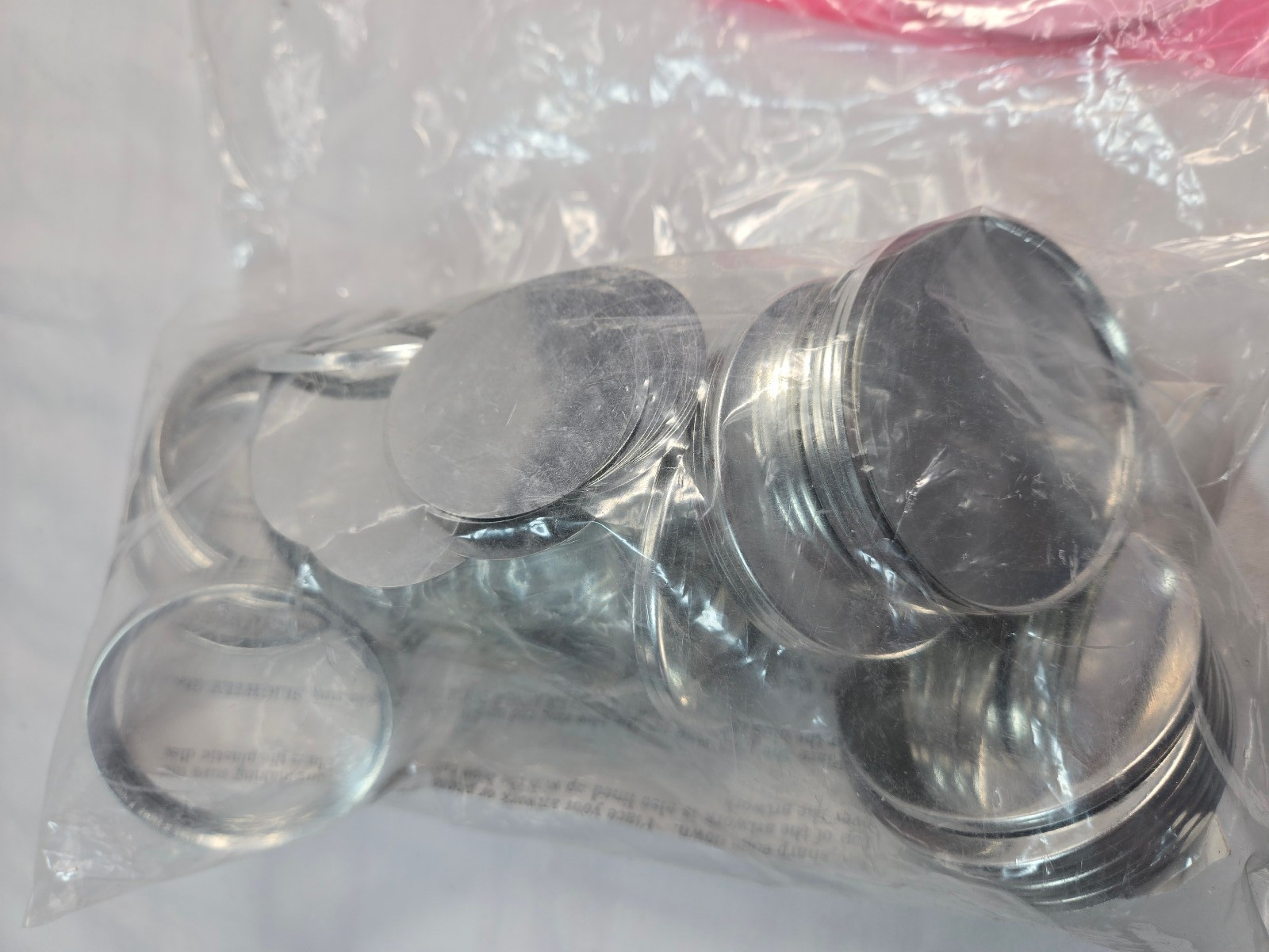 Vtg Badge-A-Minit 50 Magnetic back & 25 mirror-back Badge parts plus-NIP