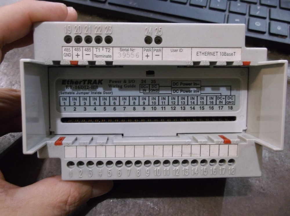 SIXNET ET-16D12-HB ETHERTRAK POWER & I/O MODULE (WL2-3)