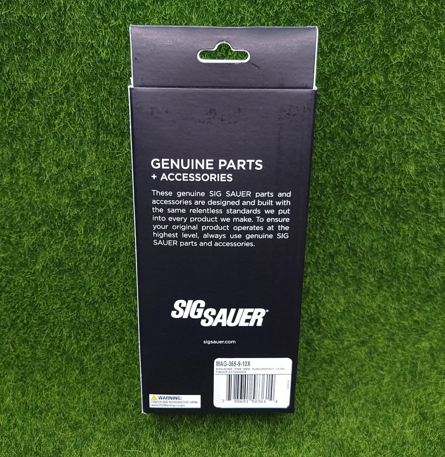 Sig Sauer P365 Sub-Compact 9mm 10 Round w/ Extension OEM Magazine MAG-365-9-10X