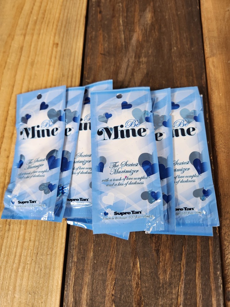 10 Pack Supre Be Mine Maximizerer Tanning Lotion Packets
