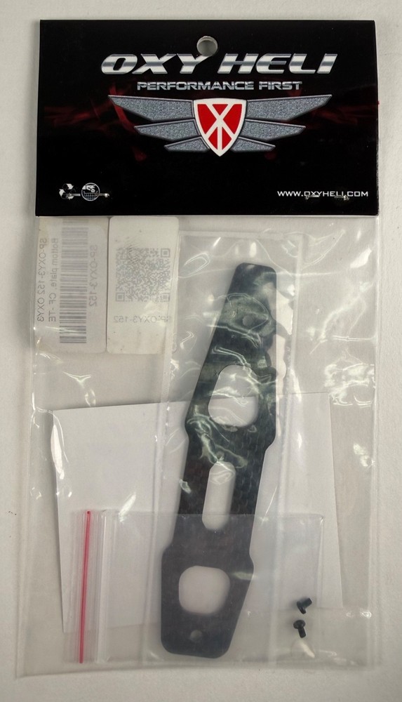 OXY HELI OXY 3 BOTTOM PLATE CF-TE SP-OXY3-152
