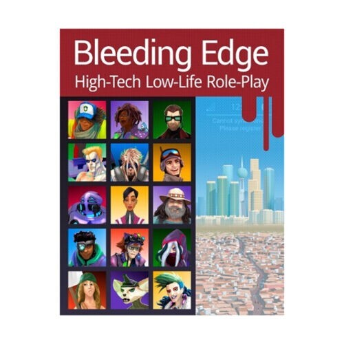 Bleeding Edge: High-Tech Low-Life Role-Play SGP8001 (RK) 0823