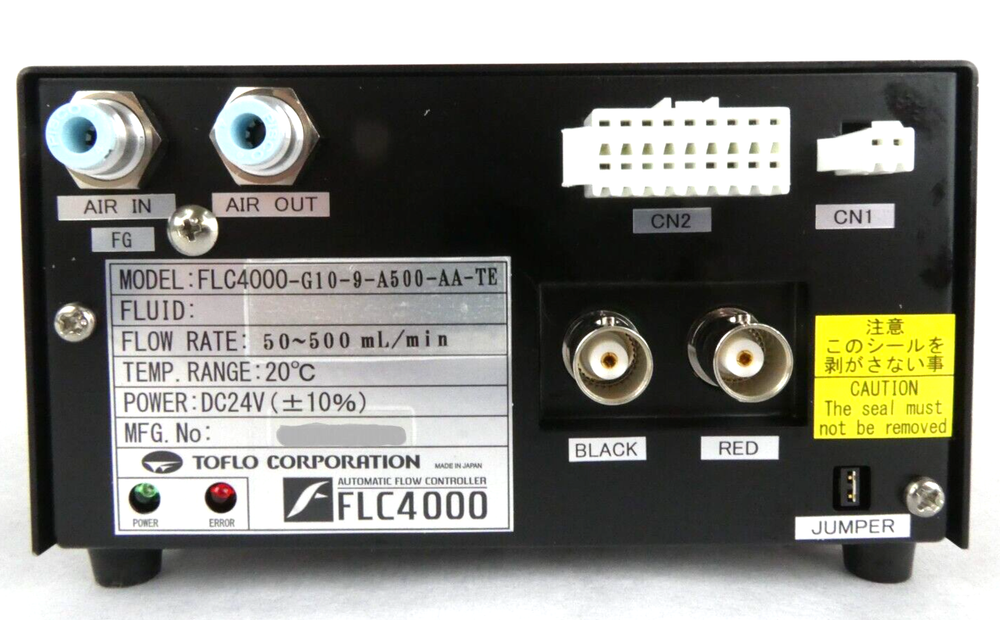 Tofco FLC4000-G10-9-A500-AA-TE Automatic Flow Controller FLC4000 Working Surplus