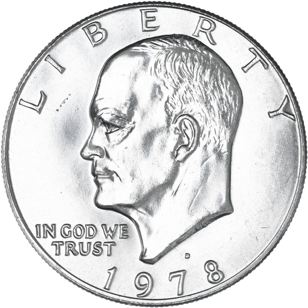 1978 D Eisenhower Dollar BU Ike US Mint Coin