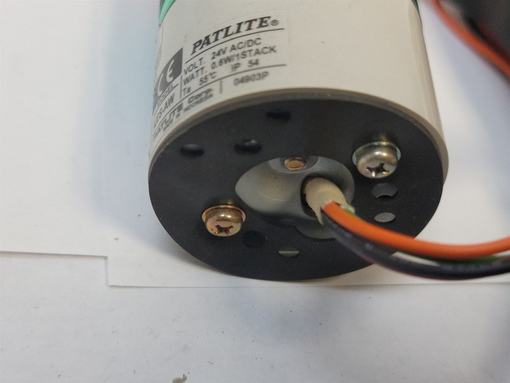 Patlite Model LES-AW Stack Light Green/Red/Amber , 24 AC/DC , 0.6W/1 stack